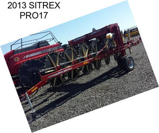 2013 SITREX PRO17