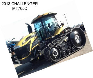 2013 CHALLENGER MT765D