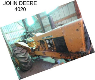JOHN DEERE 4020