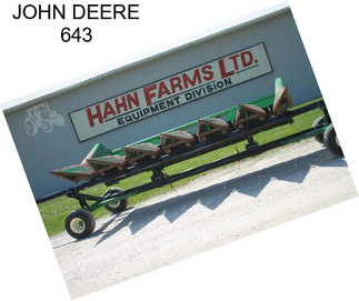 JOHN DEERE 643