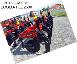 2018 CASE IH ECOLO-TILL 2500