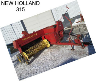 NEW HOLLAND 315