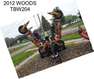 2012 WOODS TBW204