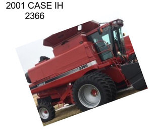 2001 CASE IH 2366