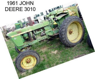 1961 JOHN DEERE 3010