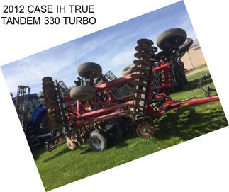 2012 CASE IH TRUE TANDEM 330 TURBO