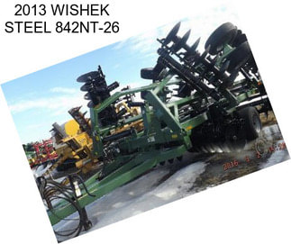 2013 WISHEK STEEL 842NT-26