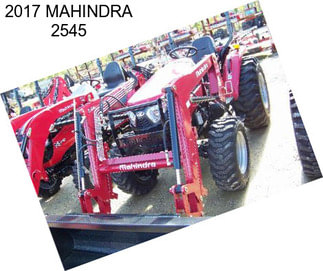 2017 MAHINDRA 2545