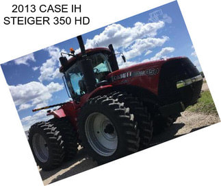 2013 CASE IH STEIGER 350 HD