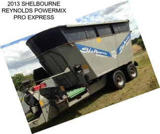 2013 SHELBOURNE REYNOLDS POWERMIX PRO EXPRESS