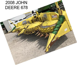 2008 JOHN DEERE 678