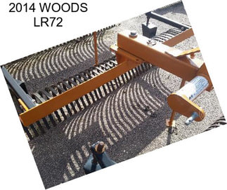 2014 WOODS LR72