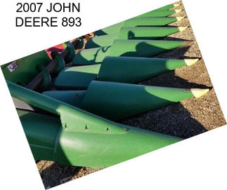 2007 JOHN DEERE 893