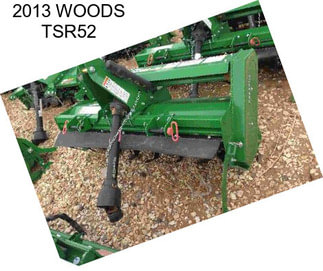 2013 WOODS TSR52