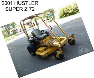 2001 HUSTLER SUPER Z 72