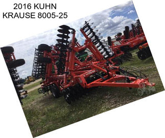2016 KUHN KRAUSE 8005-25