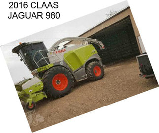 2016 CLAAS JAGUAR 980