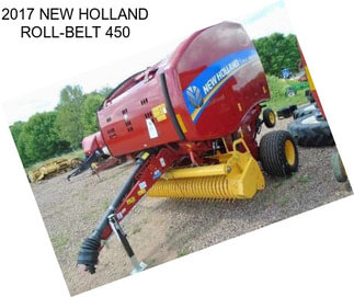 2017 NEW HOLLAND ROLL-BELT 450