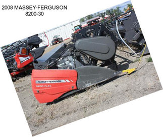 2008 MASSEY-FERGUSON 8200-30