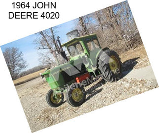 1964 JOHN DEERE 4020