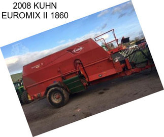 2008 KUHN EUROMIX II 1860