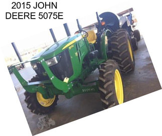 2015 JOHN DEERE 5075E