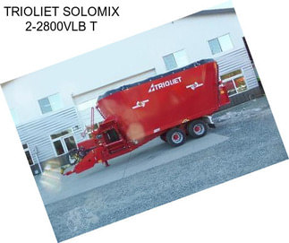 TRIOLIET SOLOMIX 2-2800VLB T