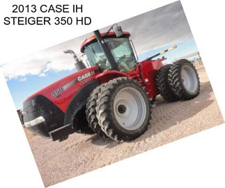 2013 CASE IH STEIGER 350 HD