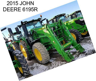 2015 JOHN DEERE 6195R