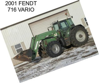 2001 FENDT 716 VARIO
