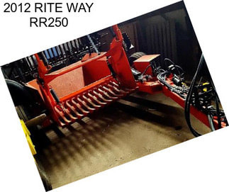 2012 RITE WAY RR250