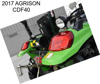 2017 AGRISON CDF40