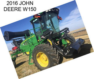 2016 JOHN DEERE W150