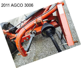 2011 AGCO 3006