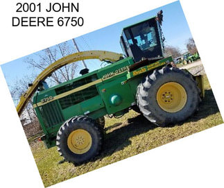 2001 JOHN DEERE 6750