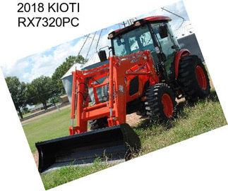 2018 KIOTI RX7320PC