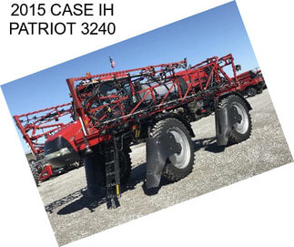 2015 CASE IH PATRIOT 3240