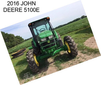 2016 JOHN DEERE 5100E