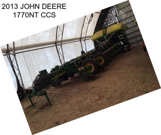 2013 JOHN DEERE 1770NT CCS