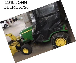 2010 JOHN DEERE X720