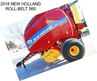 2018 NEW HOLLAND ROLL-BELT 560