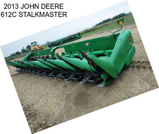 2013 JOHN DEERE 612C STALKMASTER