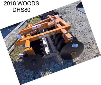 2018 WOODS DHS80