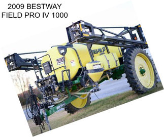 2009 BESTWAY FIELD PRO IV 1000