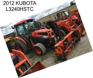 2012 KUBOTA L3240HSTC