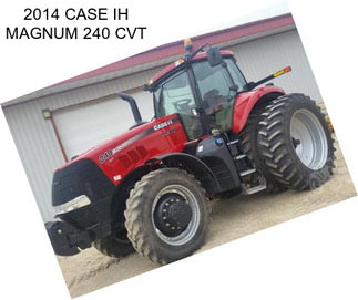 2014 CASE IH MAGNUM 240 CVT