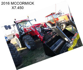 2016 MCCORMICK X7.450