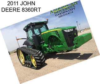 2011 JOHN DEERE 8360RT