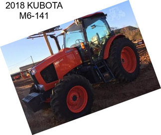 2018 KUBOTA M6-141