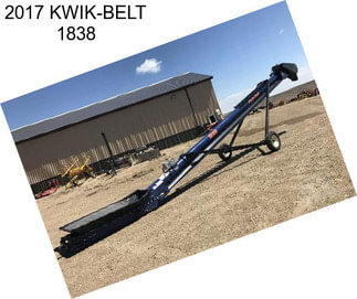 2017 KWIK-BELT 1838